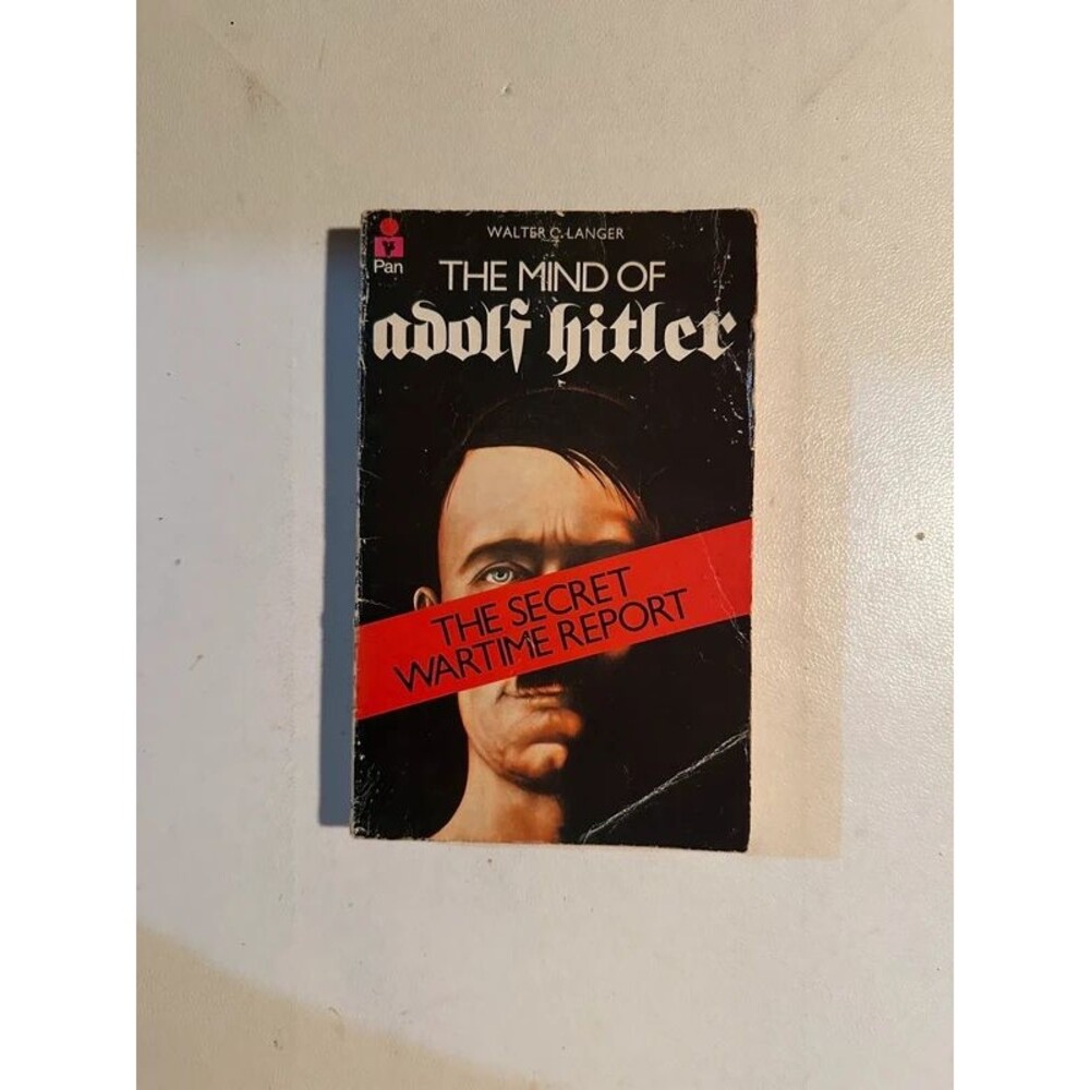 The Mind Of Adolf Hitler By Walter Langer Rare 1972 Print